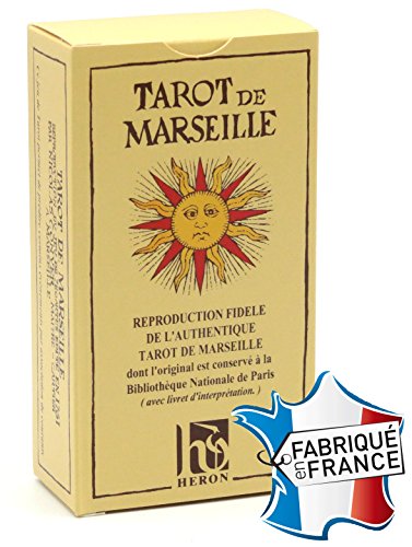 Cartes Production / Poker Production Juego de 78 Cartas : Tarot de Marseille [Importado de Francia]